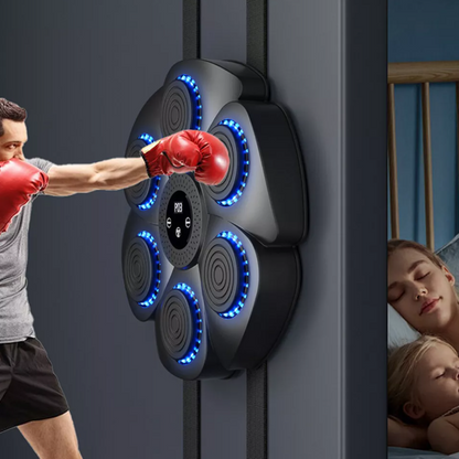 Boxing Pad with Rhythm Guidance, Interactive Music Boxing Machine for Home Workout, Punching Pad for Cardio Workouts