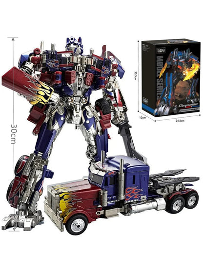 Dynamic Transformer Robot Toy Figure with Remote Control & Accessories | 6.5 Inch Interactive Model for Action Play