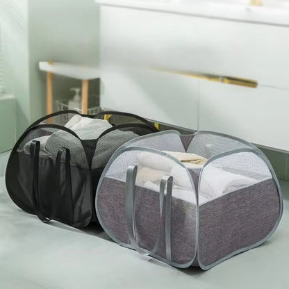 EasyMove Laundry Hamper - Durable Oxford Cloth, Collapsible Design