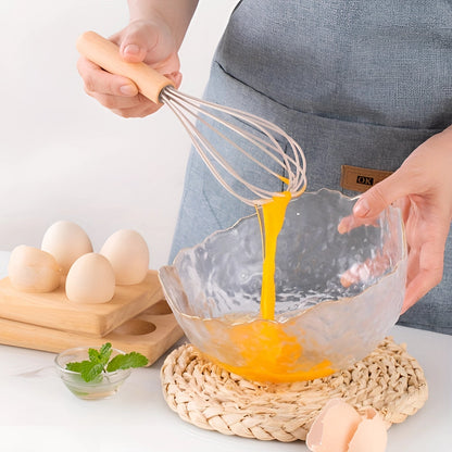 Eco-Friendly Kitchenware Set | 12-Piece Silicone Utensils with Bamboo Handles for Stylish Cooking
