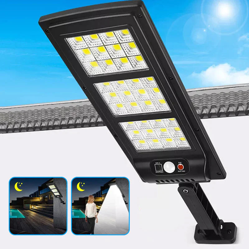 Eco-Friendly Solar Security Light | Wireless LED with Motion Detection for Enhanced Home Safety