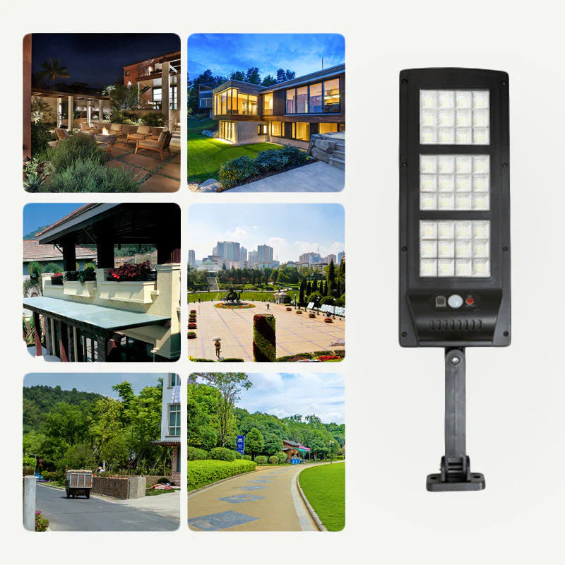 Eco-Friendly Solar Security Light | Wireless LED with Motion Detection for Enhanced Home Safety
