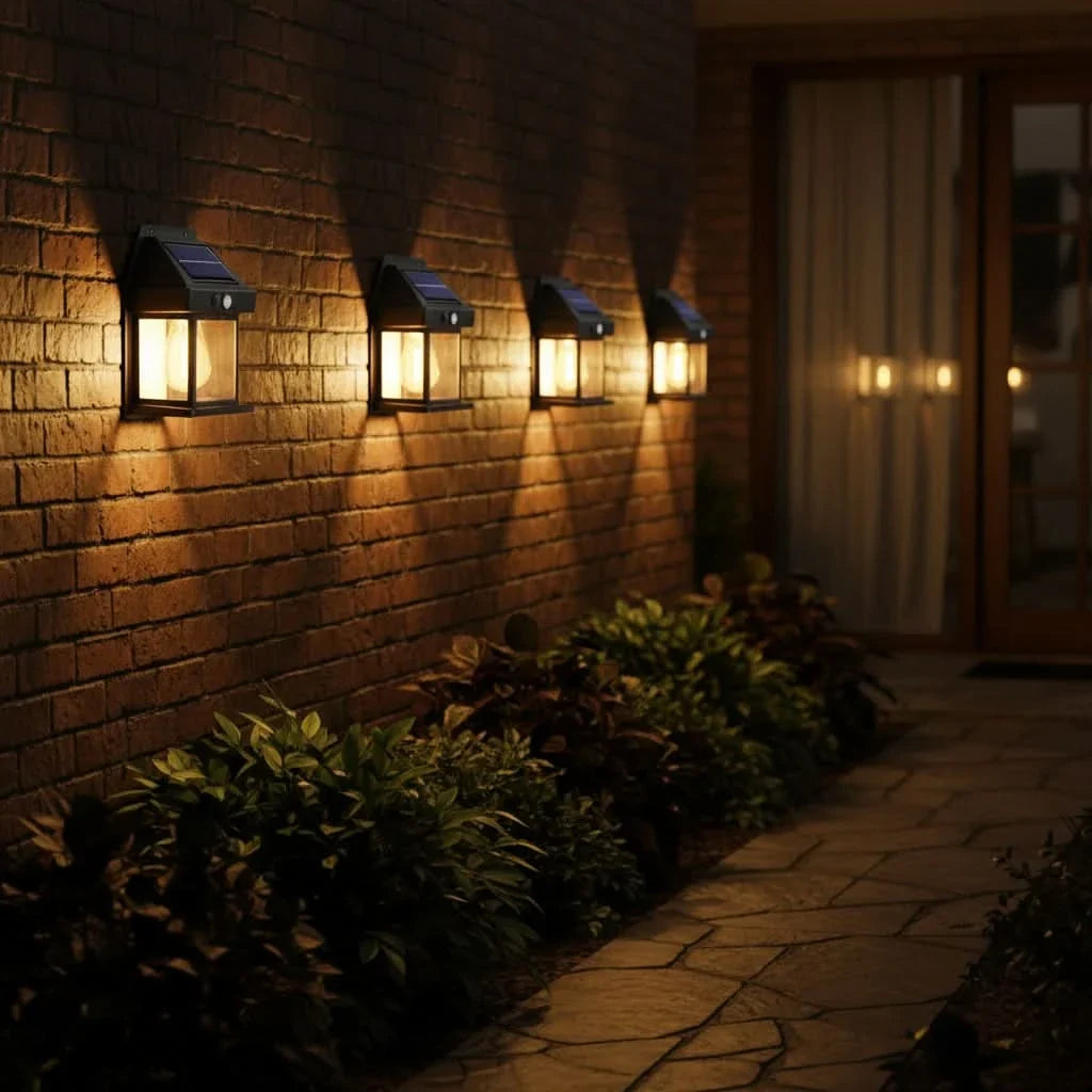 YARDLUXE – Waterproof Outdoor Wall Lamp for Garden Decor