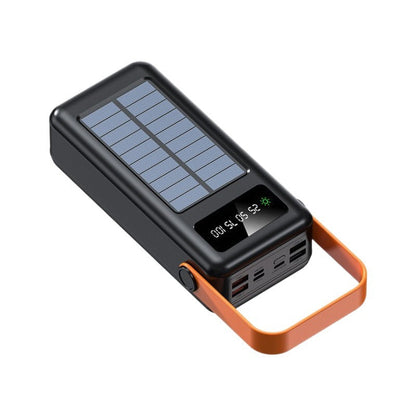 EcoCharge | Cargador solar con alta capacidad y pantalla LCD | Cargador portátil para una carga ecológica dondequiera que vayas