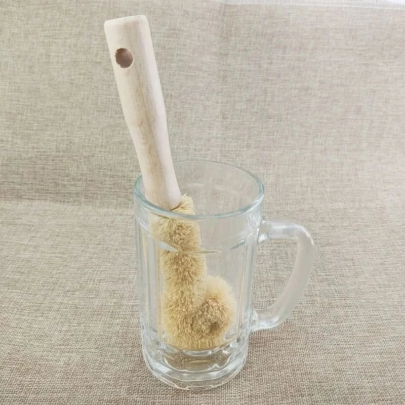 COIRLIVA – Natural Coir Kitchen Cleaning Brush for Deep Scrubbing