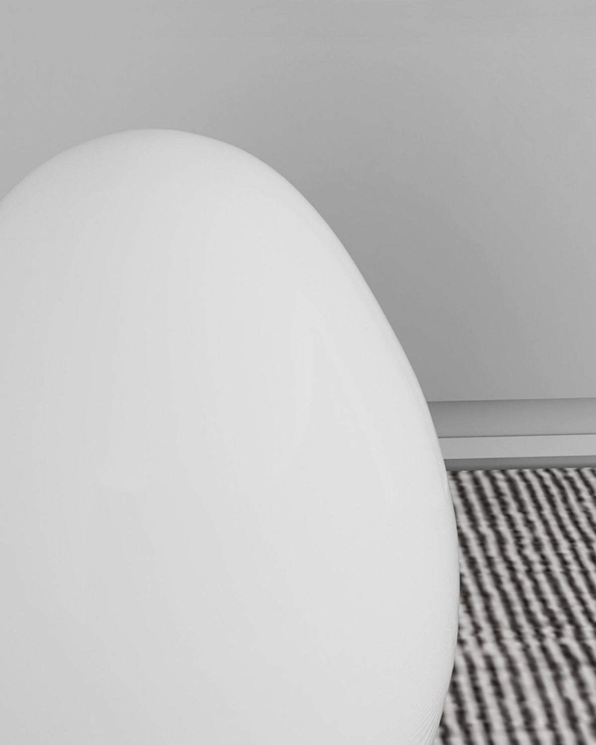 Lámpara de ambiente LED en forma de huevo de 12 pulgadas con pantalla de polietileno blanco, luz de 3 modos, inalámbrica, recargable, para interiores y exteriores, luz de acento para sala de estar y patio