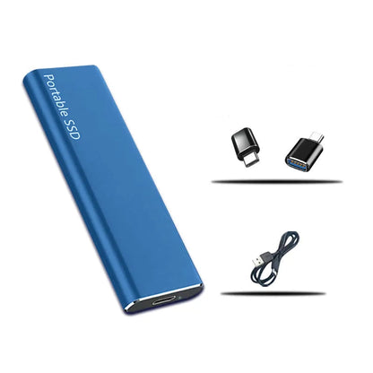 Portable External Hard Drive 4TB USB-C for PC Mac Android Storage Backup