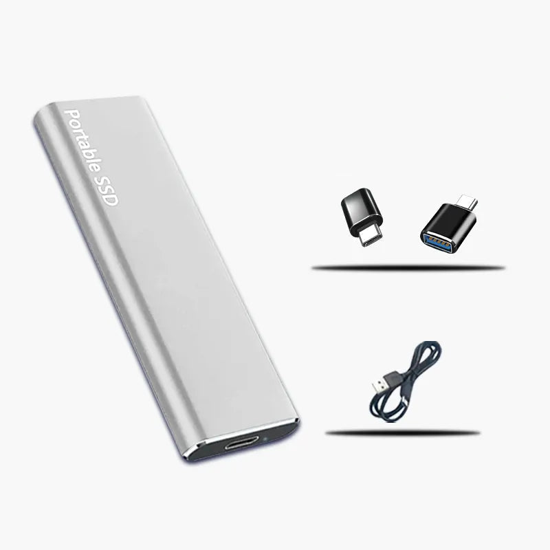 Portable External Hard Drive 4TB USB-C for PC Mac Android Storage Backup