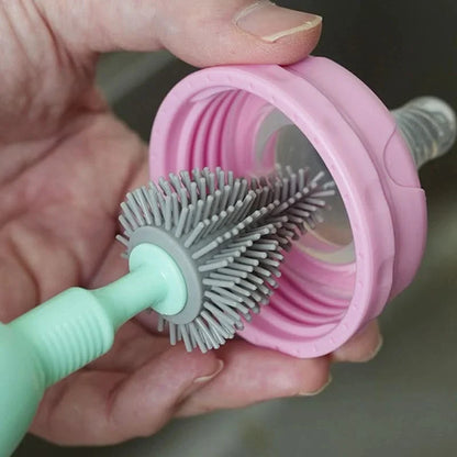 SPINCLEAN – Electric bottle brush set with 360° rotating silicone cleaning power