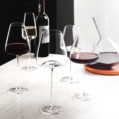 Elegant Crystal Wine Glass Set with Lead-Free Design | Luxurious Drinking Experience for Special Occasions