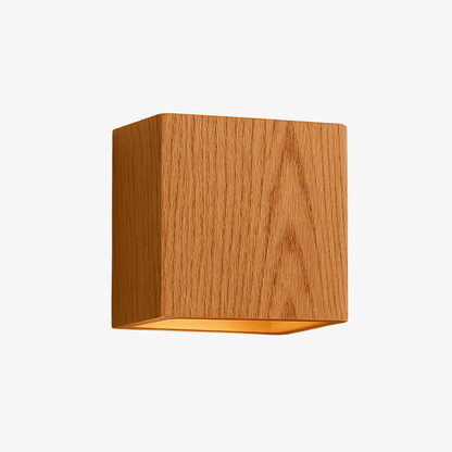 Elegant Cube | Wall Light Sconce with Integrated LED | Modern Iron Design for Cozy Ambiance