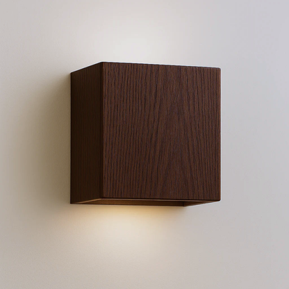 Elegant Cube | Wall Light Sconce with Integrated LED | Modern Iron Design for Cozy Ambiance