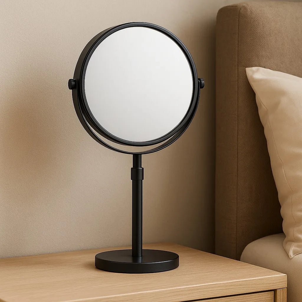 Lighted Vanity Mirror with 10X Magnification, LED Makeup Mirror with Lights, Magnifying Makeup Mirror for Bathroom