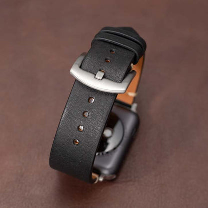 Correa de cuero para Apple Watch, correa de Apple Watch Ultra para 49 mm y 45 mm, correa de repuesto para iWatch