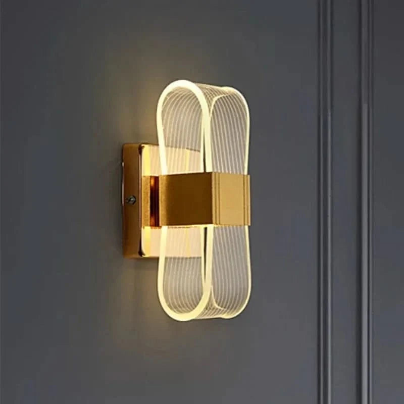 AURALIVA – Decorative LED Wall Lamp for Stylish Background Walls