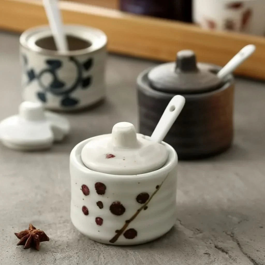 SPICELIVA – Elegant Retro Seasoning Jars for Kitchen Storage
