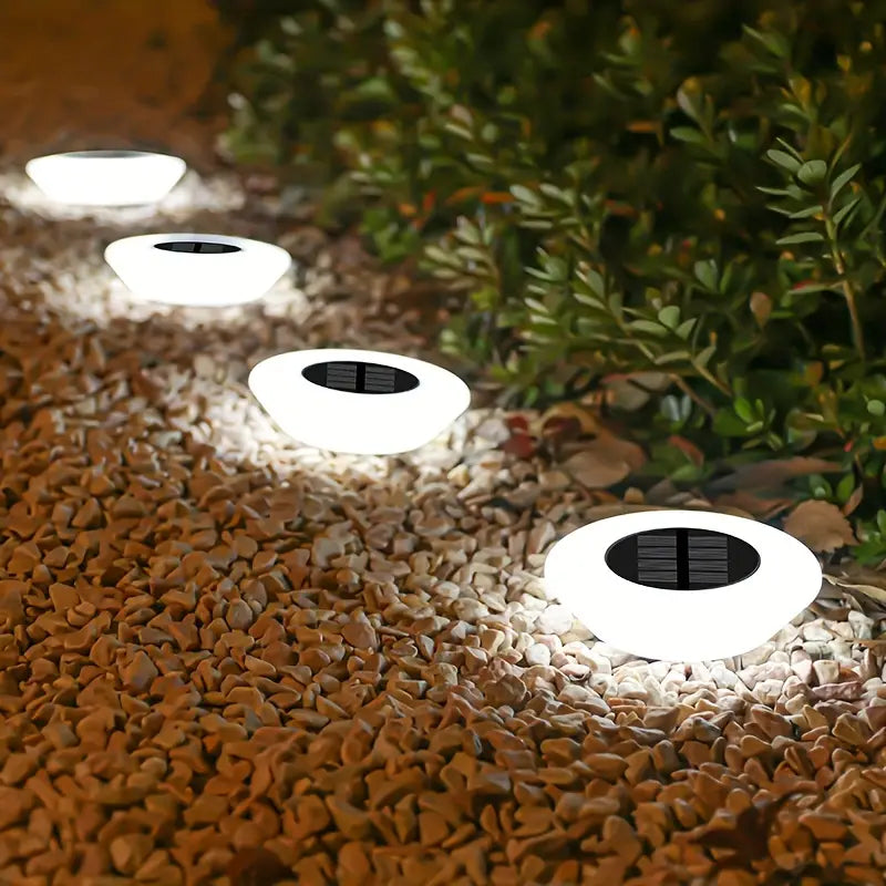 Elegant Solar Garden Lights – Eco-Friendly Outdoor Lighting with Automatic Dusk-to-Dawn Functionality