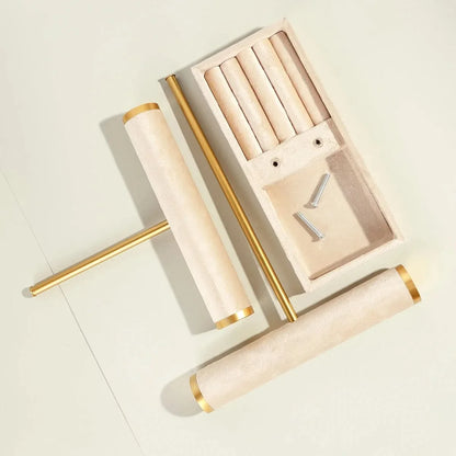 DISPLAYLIVA – Elegant Two-Level Jewelry Stand for Bracelets