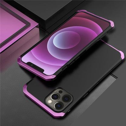 Reinforced Metal Frame iPhone Case with Camera Shield & Drop Protection for 14/15/16 Series