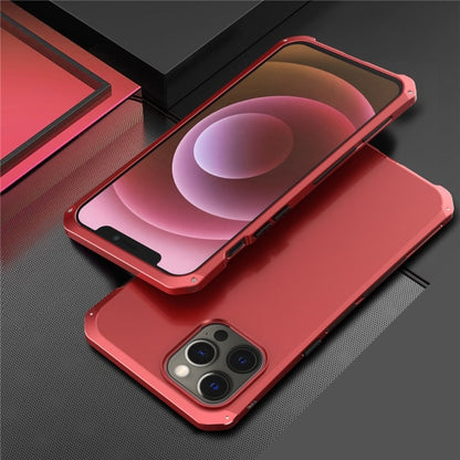 Reinforced Metal Frame iPhone Case with Camera Shield & Drop Protection for 14/15/16 Series