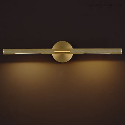 LED Artwork Illuminator Wall Mount Brass Picture Light for Paintings Photographs Gallery Frames Museum Quality Accent Lighting Adjustable