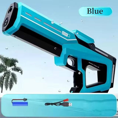 Epic Water Blaster | Automatic Electric Water Gun with Rapid Refill | 8-10m Firing Range for Endless Summer Fun