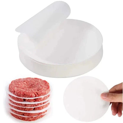 Ortekor Ergonomic Hamburger Patty Maker with Non-Stick Surface | Easy Burger Preparation for Family Gatherings