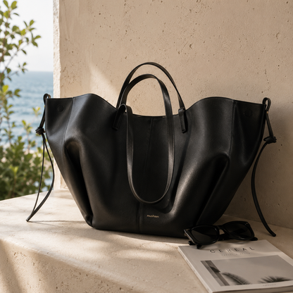 Bolso tote para el día a día | Bolso de hombro vintage con interior espacioso | Bolso versátil para uso diario