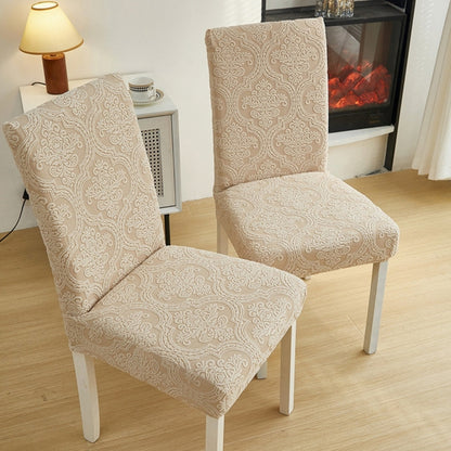 CharmWeave – Funda elegante de jacquard para silla