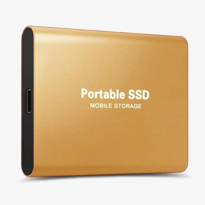Portable Solid State Drive 4TB USB 3.1 High-Speed External Storage for Backup Files Photos Videos PC Compatible Compact Travel-Friendly Data