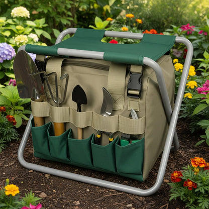 GardenMate – Foldable Tool Organizer Set – Compact Gardening Companion