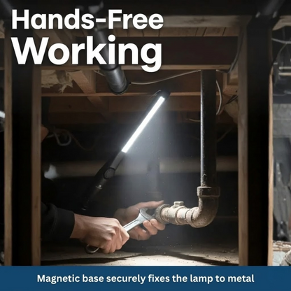 Lámpara de trabajo magnética LED portátil