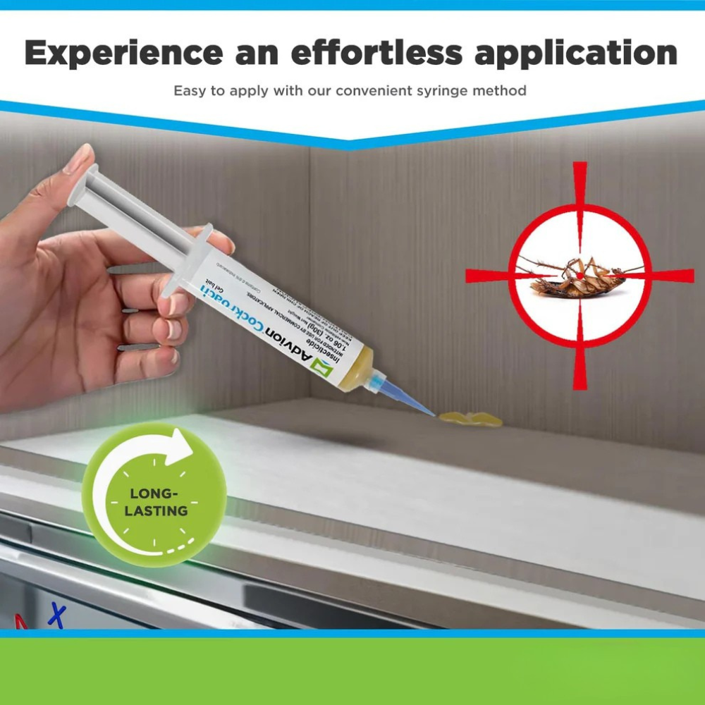 Gel Cebo Matacucarachas Eficaz, Control de Plagas Seguro