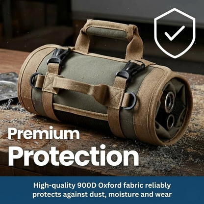 Bolsa organizadora de herramientas enrollable duradera Lona Oxford 900D