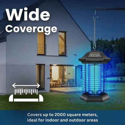 Eficaz lámpara matainsectos con luz UV