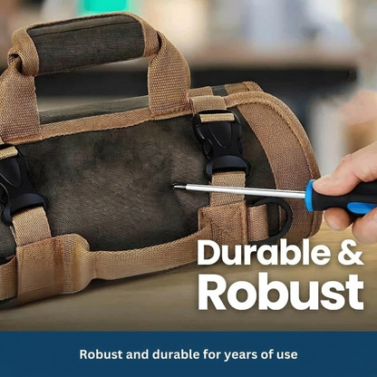 Bolsa organizadora de herramientas enrollable duradera Lona Oxford 900D