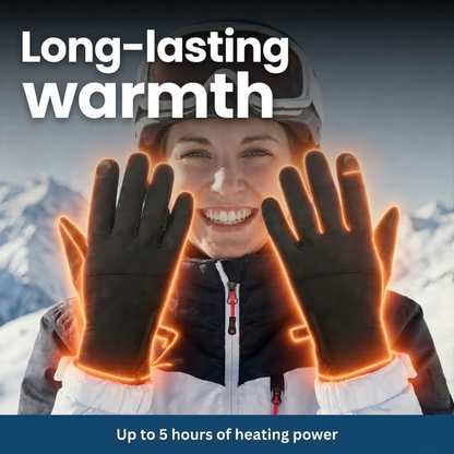 Guantes térmicos recargables con 3 ajustes de temperatura