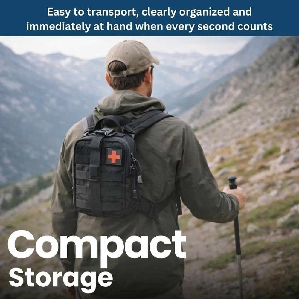 Kit esencial de supervivencia y equipo de emergencia para exteriores