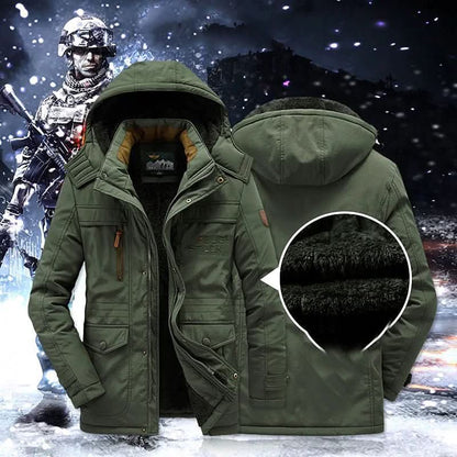 GLACIERFIT – Insulated Padded Parka for Cold Conditions