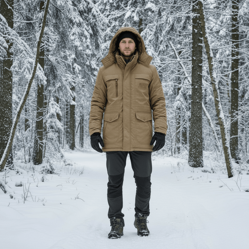 GLACIERFIT – Insulated Padded Parka for Cold Conditions