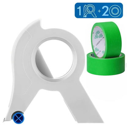 Painter's Tape Applicator Tool for Crisp Edges on Walls Baseboards Ceilings Trim Work Professional Straight Lines Home Painting Projects DIY