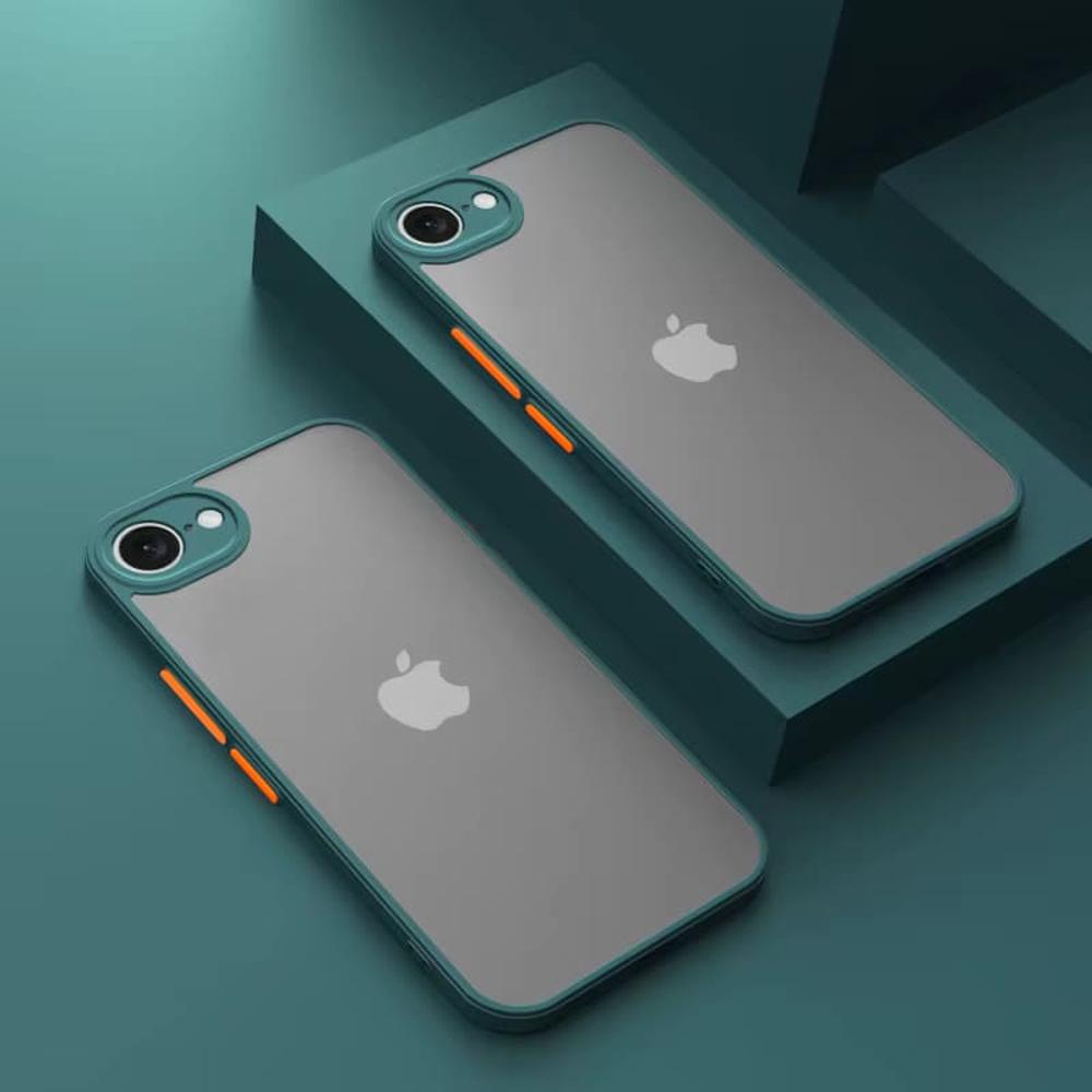 Protective Silicone Case for iPhone 16e with Raised Edges & Shock Absorption | Multiple Finishes & Colors Available