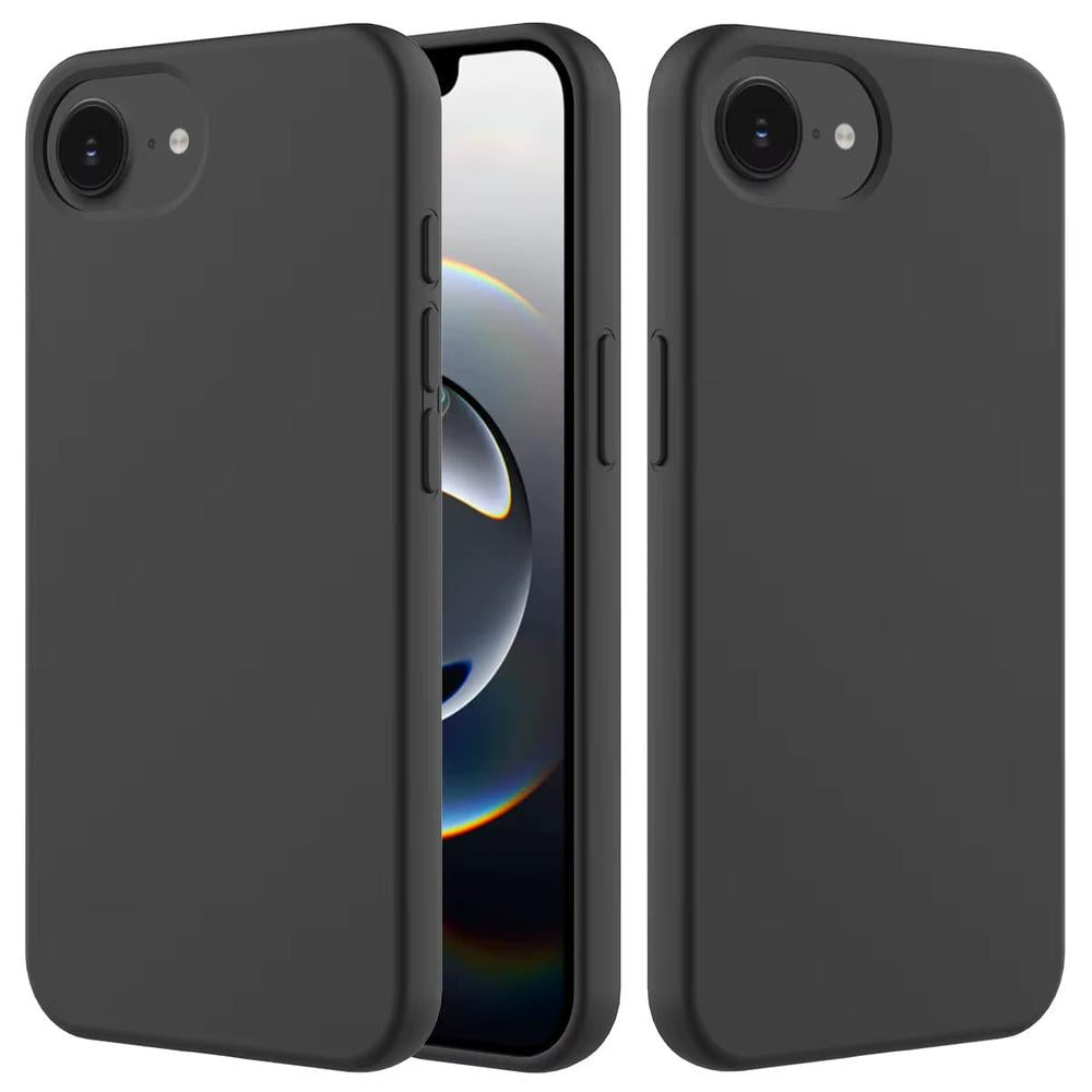 Protective Silicone Case for iPhone 16e with Raised Edges & Shock Absorption | Multiple Finishes & Colors Available