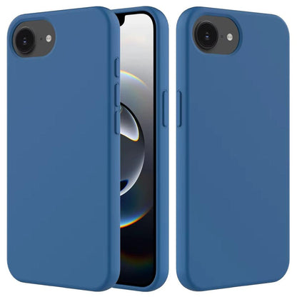 Protective Silicone Case for iPhone 16e with Raised Edges & Shock Absorption | Multiple Finishes & Colors Available