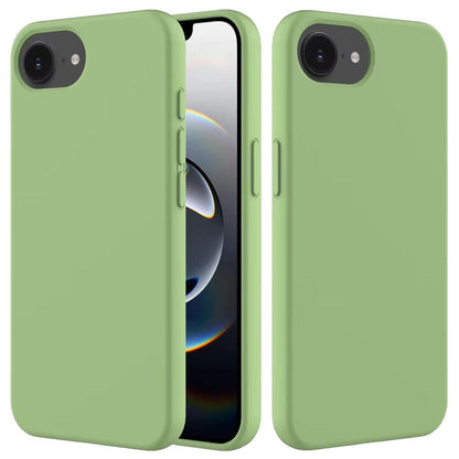 Protective Silicone Case for iPhone 16e with Raised Edges & Shock Absorption | Multiple Finishes & Colors Available