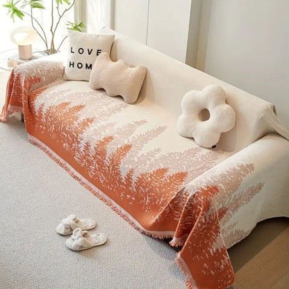 Feleicity Sofa Cover - Forrest tree design, Versatile Couch Protection