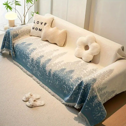 Feleicity Sofa Cover - Forrest tree design, Versatile Couch Protection