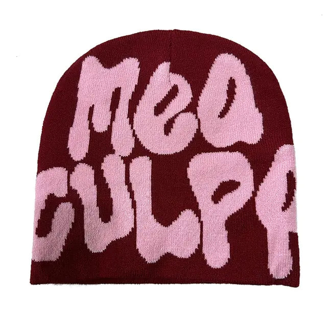 Knit Beanie Hat Warm Winter Cap Unisex Soft Stretch Skullcap Cold Weather Headwear Y2K Retro Cozy Slouchy Style Daily Casual