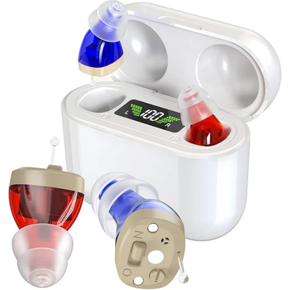 Discreet Rechargeable Hearing Aid for Mild Hearing Loss - Ortekor