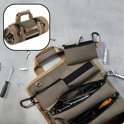 Bolsa organizadora de herramientas enrollable duradera Lona Oxford 900D